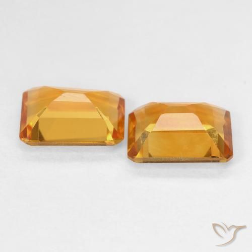 Shop natural 2.57ct Orange moyen Citrine gems, Octogone / coupe Émeraude, from Brésil at GemSelect. In stock, global shipping!