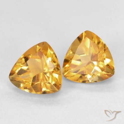 Shop natural 1.60ct Orange-or Citrine gems, Trillion, from Brésil at GemSelect. In stock, global shipping!