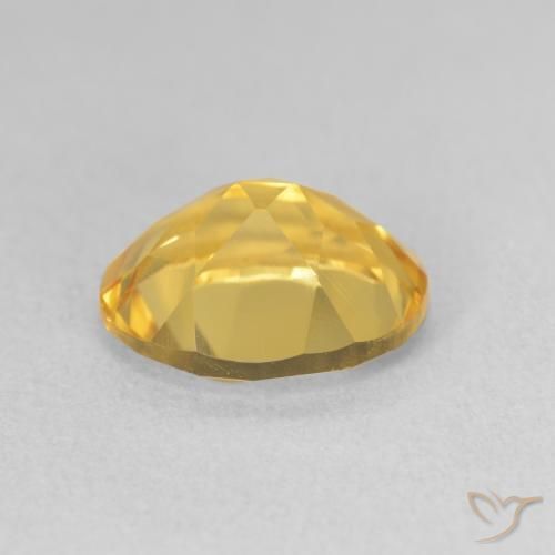 Citrine Doré naturelle ovale, 2.98 ct, VS