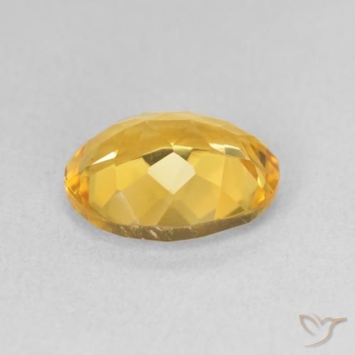 Citrine Doré naturelle ovale, 3.23 ct, VS
