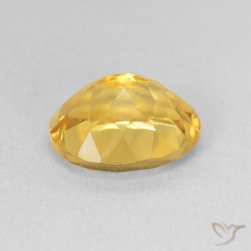 Citrine Doré moyen naturelle ovale, 3.51 ct, VS