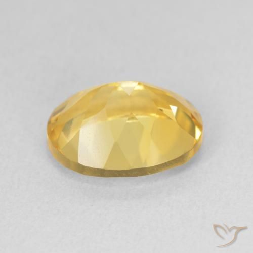 Citrine Doré naturelle ovale, 3.52 ct, VS