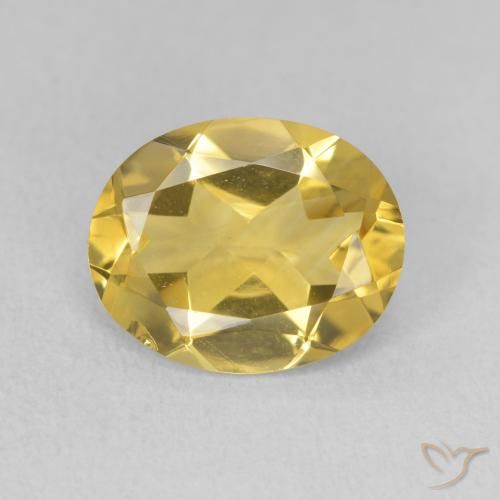 2.82ct Naturel Orange Doré Citrine, ovale, VVS-VS