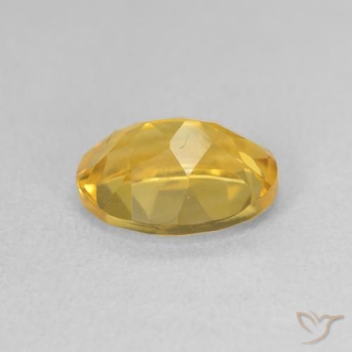 Citrine Doré moyen naturelle ovale, 2.44 ct, VVS-VS