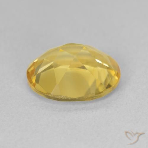 Citrine Doré moyen naturelle ovale, 3.21 ct, VVS-VS