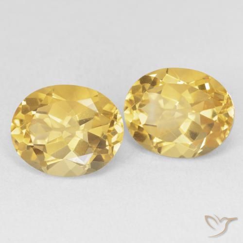 Shop natural 7.61ct Doré vif Citrine gems, ovale, from Brésil at GemSelect. In stock, global shipping!