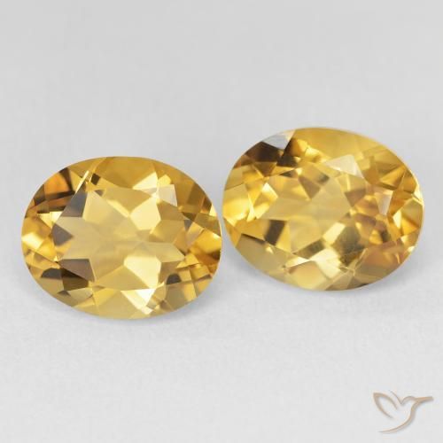Shop natural 6.81ct Medium Light-Golden Citrine gems, ovale, from Brésil at GemSelect. In stock, global shipping!