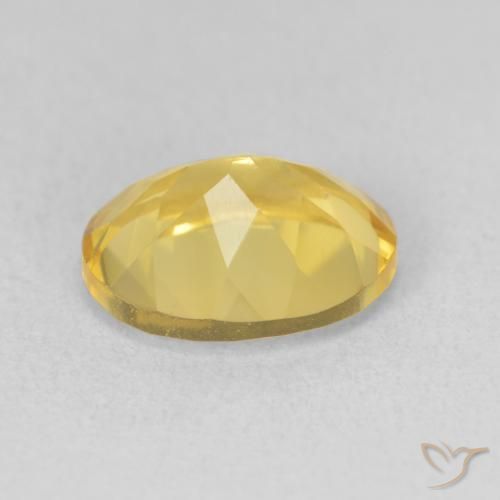 Citrine Orange Doré naturelle ovale, 3.18 ct, VVS-VS