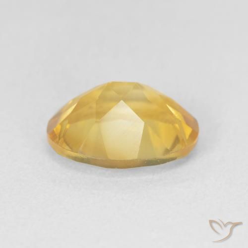 Citrine Doré naturelle ovale, 3.11 ct, VVS-VS