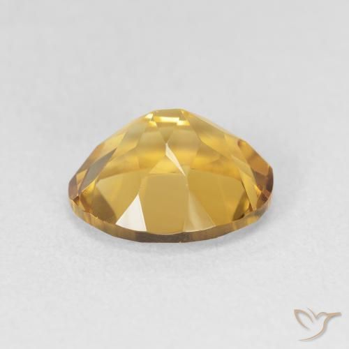 Citrine Orange-or naturelle ovale, 3.06 ct, VVS-VS