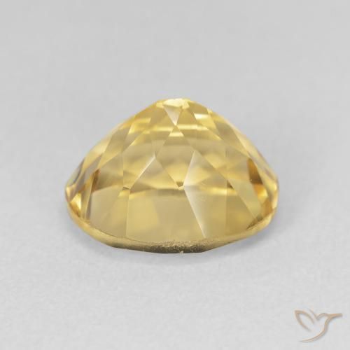 Citrine Orange Doré naturelle ovale, 4.03 ct, VVS-VS