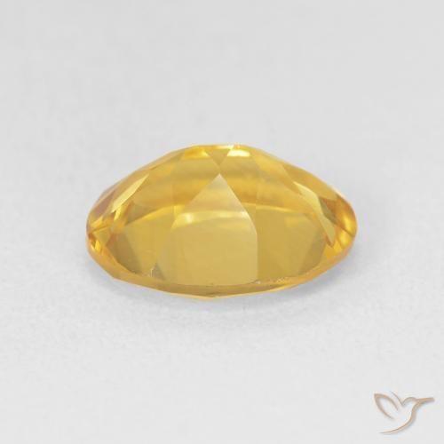 Citrine Doré moyen naturelle ovale, 3.05 ct, VVS-VS