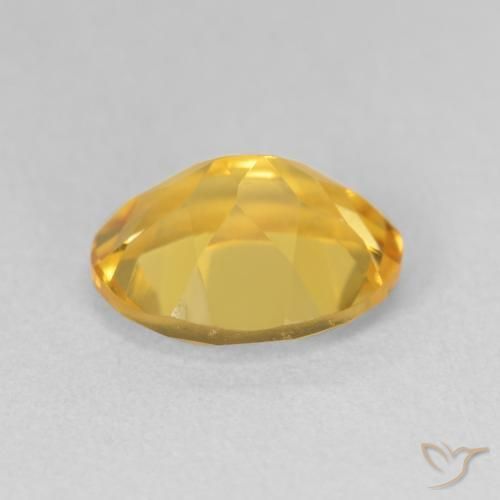 Citrine Doré naturelle ovale, 3.03 ct, VVS-VS