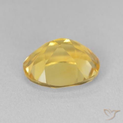 Citrine Orange Doré naturelle ovale, 3.26 ct, VVS-VS