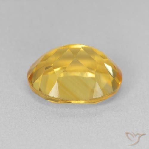 Citrine Doré naturelle ovale, 3.54 ct, VVS-VS