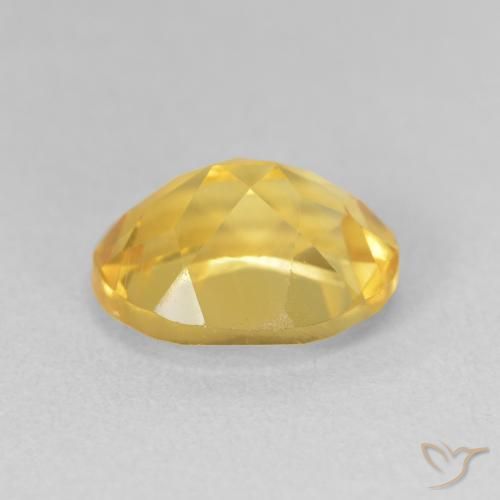 Citrine Doré moyen naturelle ovale, 3.31 ct, VVS-VS