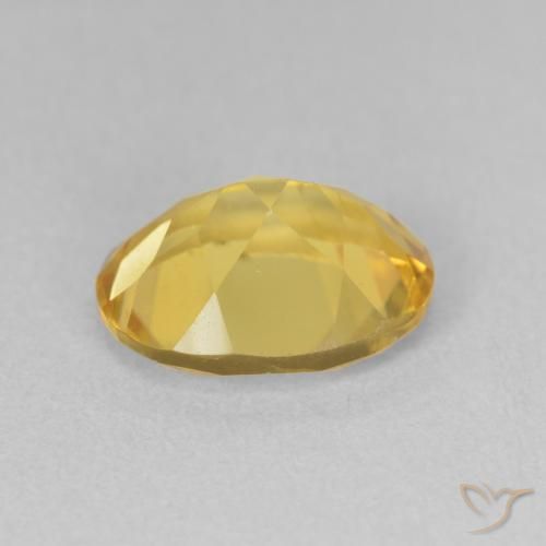 Citrine Orange Doré naturelle ovale, 2.87 ct, VVS-VS