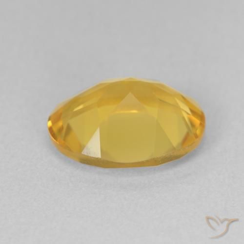 Citrine Doré moyen naturelle ovale, 3.02 ct, VVS-VS