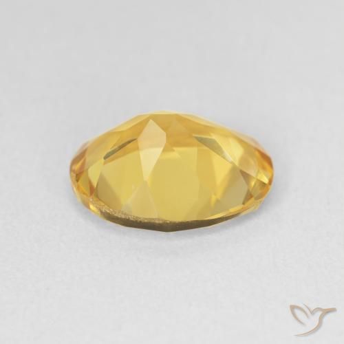 Citrine Doré naturelle ovale, 2.63 ct, VVS
