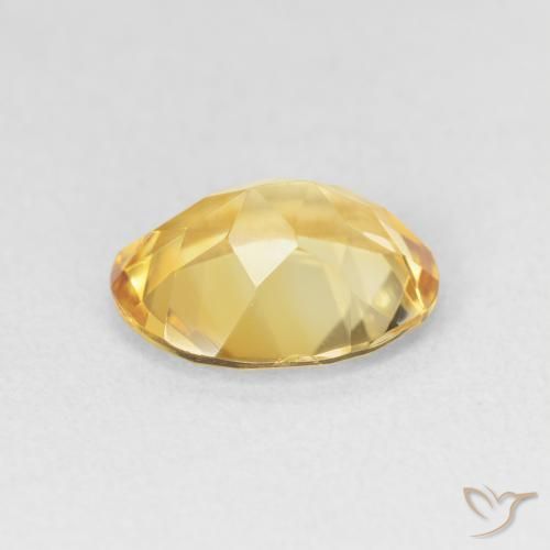 Citrine Doré naturelle ovale, 2.63 ct, VVS