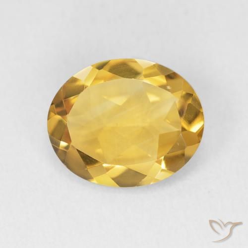 2.78ct Naturel Doré Citrine, ovale, VVS