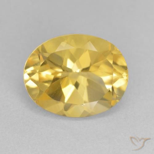 3.82ct Naturel Orange Doré Citrine, ovale, VVS-VS