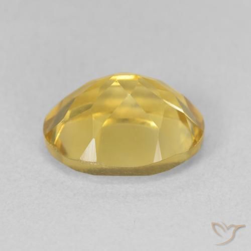 Citrine Orange Doré naturelle ovale, 3.40 ct, VVS-VS