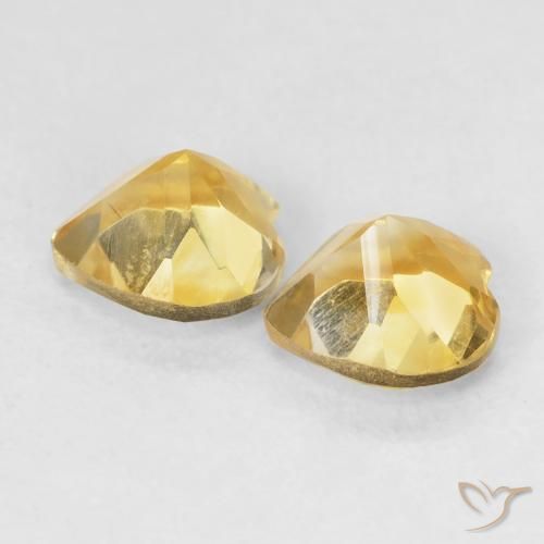 Shop natural 1.41ct Orange Doré Citrine gems, Cœur, from Brésil at GemSelect. In stock, global shipping!