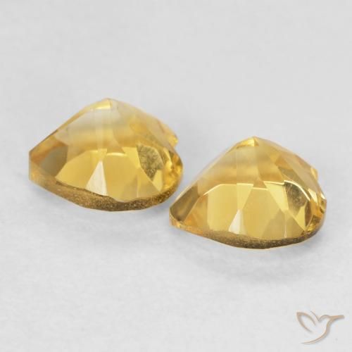 Shop natural 1.52ct Orange Doré Citrine gems, Cœur, from Brésil at GemSelect. In stock, global shipping!