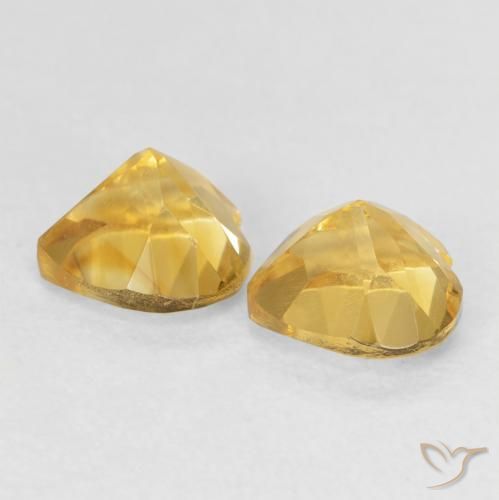 Shop natural 1.63ct Top Gold Citrine gems, Cœur, from Brésil at GemSelect. In stock, global shipping!