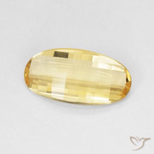 Citrine Doré naturelle ovale, 2.31 ct, VVS-VS