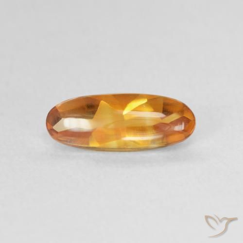 0.91ct Naturel Or Citrine, ovale, Transparent