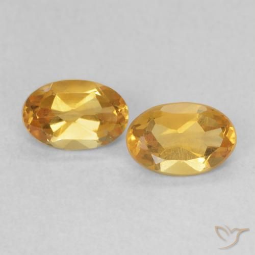 Shop natural 0.79ct Doré foncé Citrine gems, ovale, from Brésil at GemSelect. In stock, global shipping!