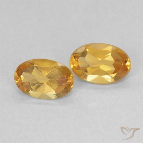 Shop natural 0.79ct Doré foncé Citrine gems, ovale, from Brésil at GemSelect. In stock, global shipping!