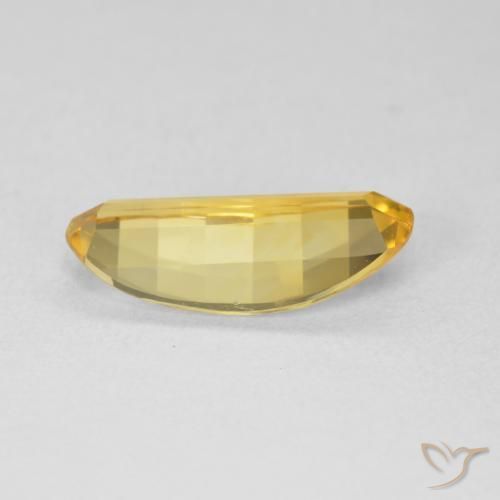 Citrine Orange Doré naturelle ovale, 1.94 ct, VVS