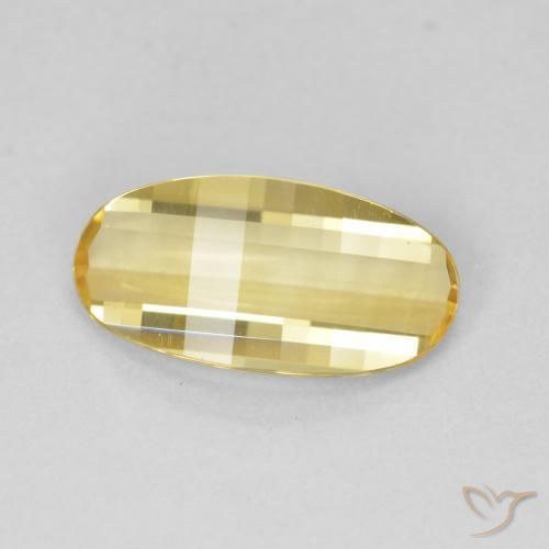 Citrine Jaune Toscane naturelle ovale, 2.45 ct, VVS