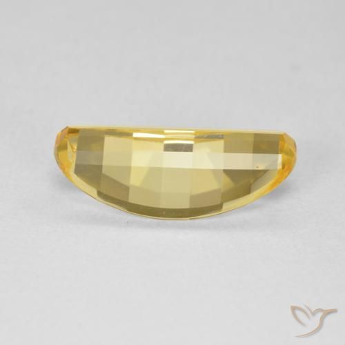 Citrine Jaune Toscane naturelle ovale, 2.45 ct, VVS