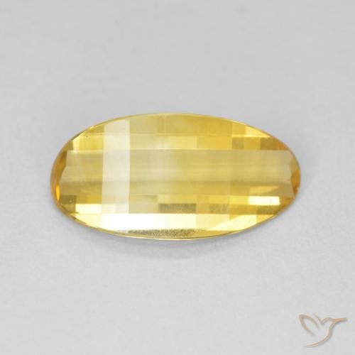 2.19ct Naturel Orange Doré Citrine, ovale, VVS
