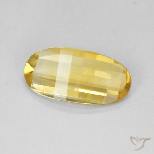 Citrine Orange Doré naturelle ovale, 2.33 ct, VVS