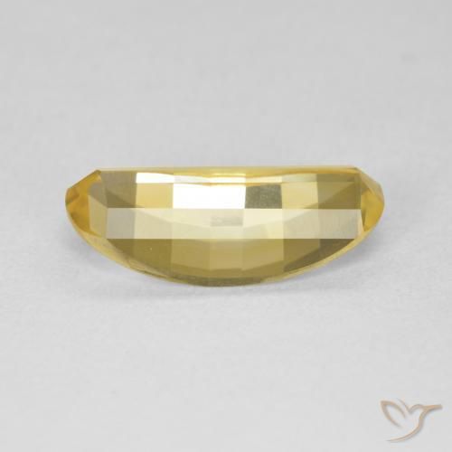 Citrine Orange Doré naturelle ovale, 2.33 ct, VVS