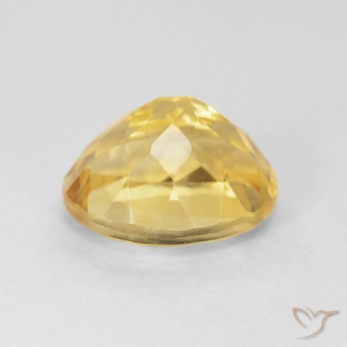 Citrine Doré moyen naturelle ovale, 4.86 ct, VVS-VS