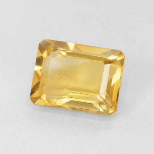 Citrine Doré naturelle Octogone / coupe Émeraude, 1.83 ct, VS