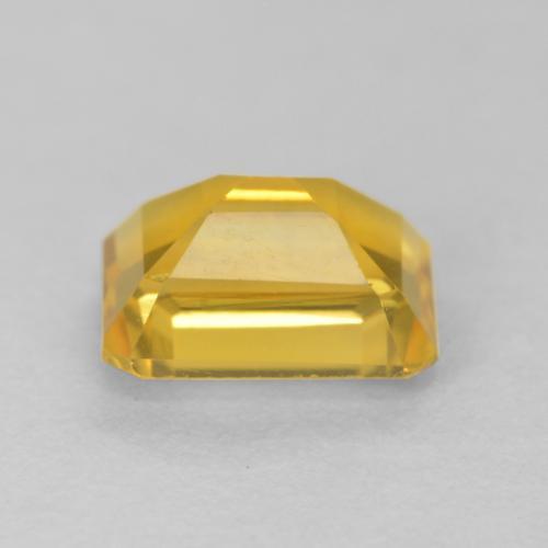 Citrine Doré vif naturelle Octogone / coupe Émeraude, 1.66 ct, VVS