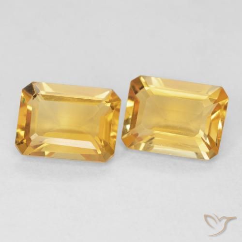 Shop natural 2.73ct Doré moyen Citrine gems, Octogone / coupe Émeraude, from Brésil at GemSelect. In stock, global shipping!
