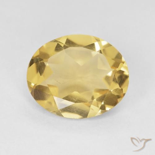 3.64ct Naturel Or Citrine, ovale, VS