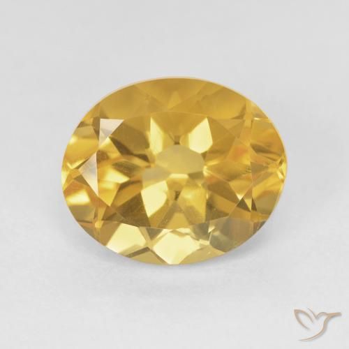4.70ct Naturel Or Citrine, ovale, VVS