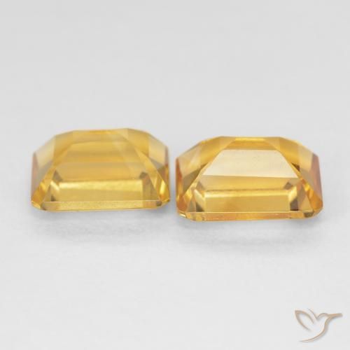 Shop natural 3.27ct Orange Doré Citrine gems, Octogone / coupe Émeraude, from Brésil at GemSelect. In stock, global shipping!