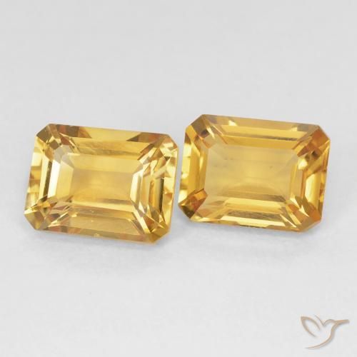 Shop natural 3.17ct Orange doré profond Citrine gems, Octogone / coupe Émeraude, from Brésil at GemSelect. In stock, global shipping!