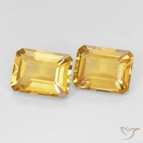 Shop natural 2.98ct Or moyen Citrine gems, Octogone / coupe Émeraude, from Brésil at GemSelect. In stock, global shipping!
