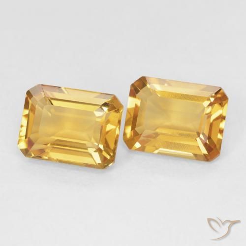 Shop natural 2.93ct Orange-or Citrine gems, Octogone / coupe Émeraude, from Brésil at GemSelect. In stock, global shipping!